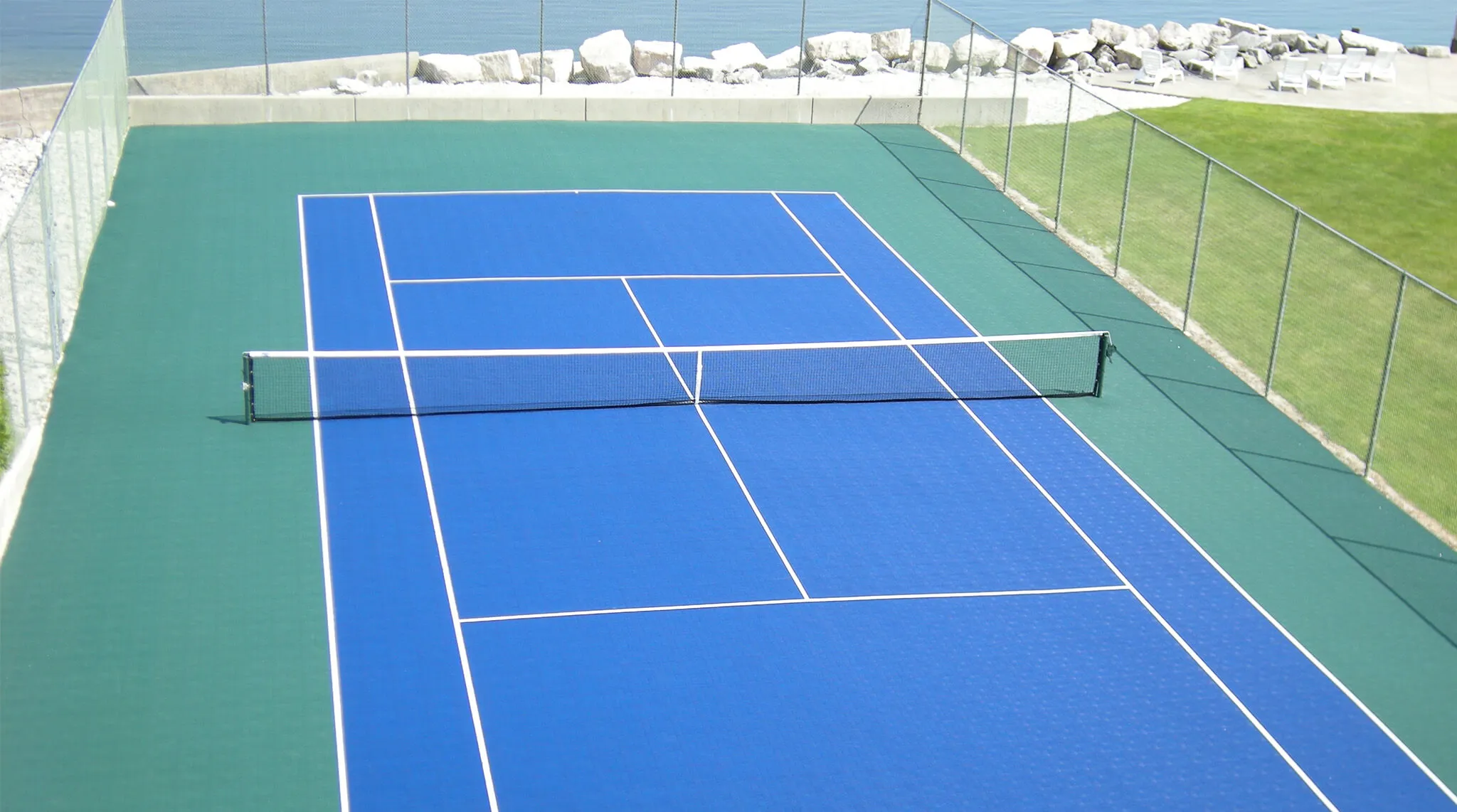 Lahore Sports Complex Tennis Court Acrylic Flooring
