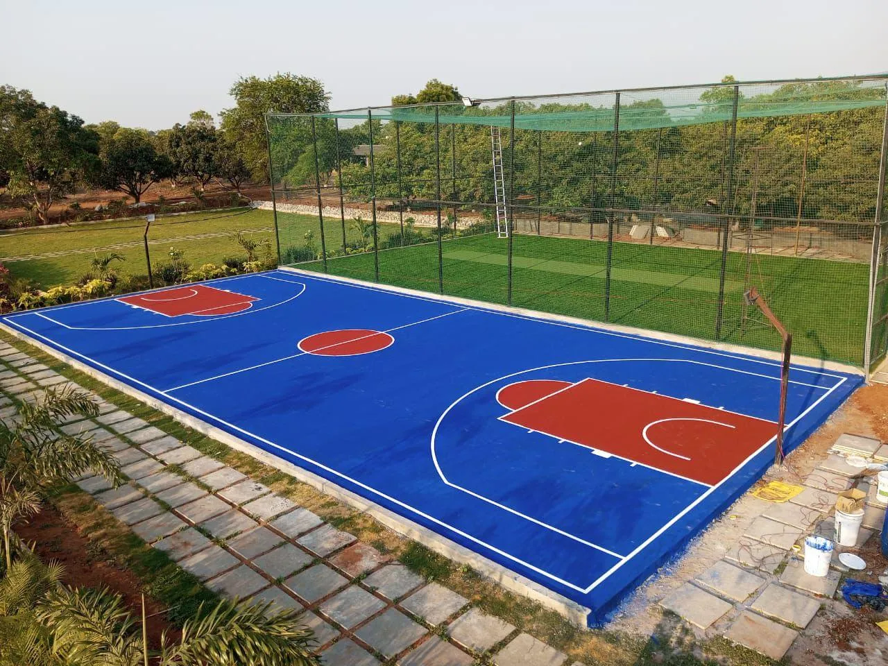 Lahore unversity Sports Hall PU Flooring