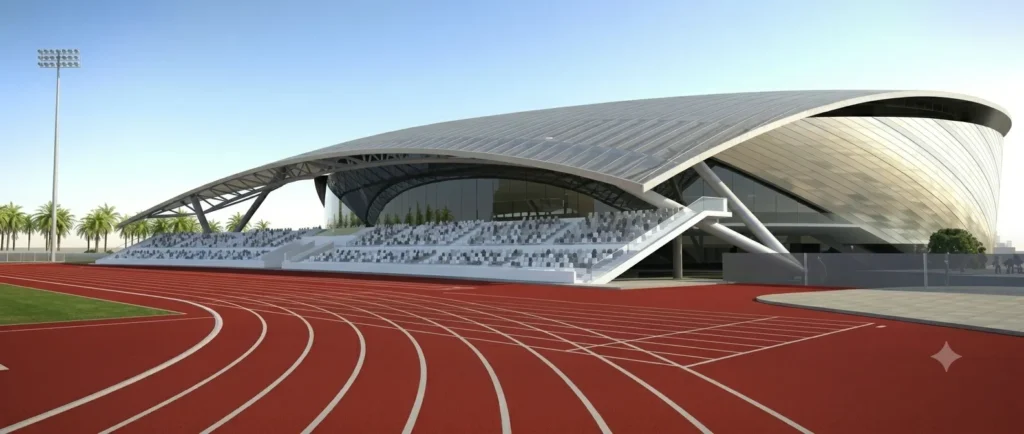 Lahore University Running Track