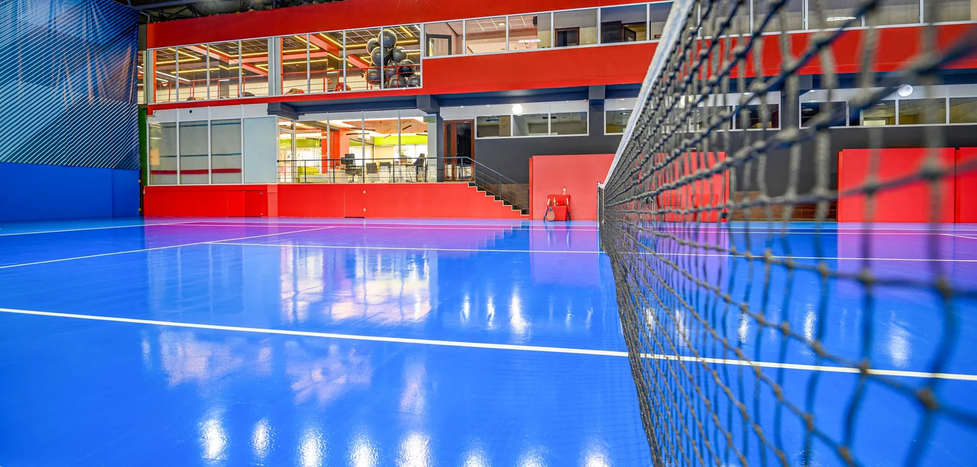 Lahore unversity Sports Hall PU Flooring