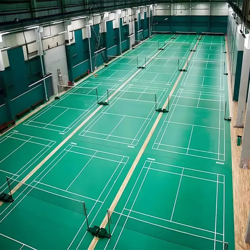 PVC Badminton Court Flooring