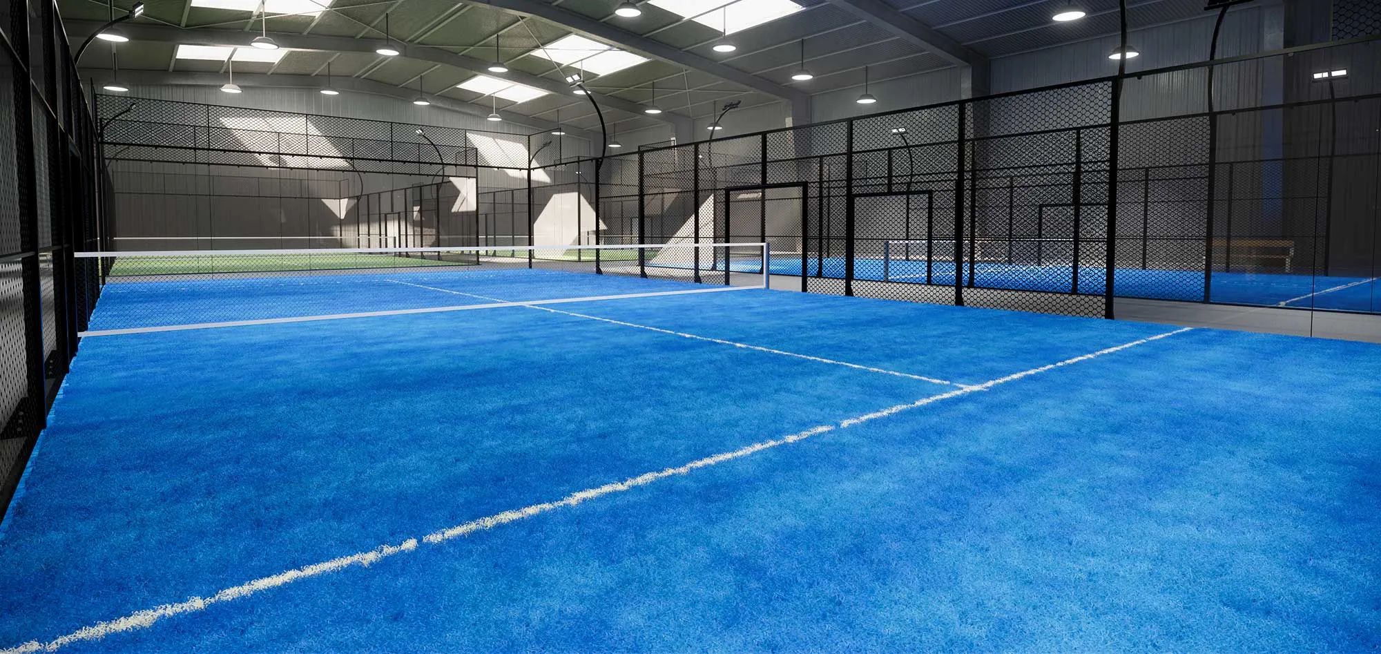Pedal Court Turf Flooring