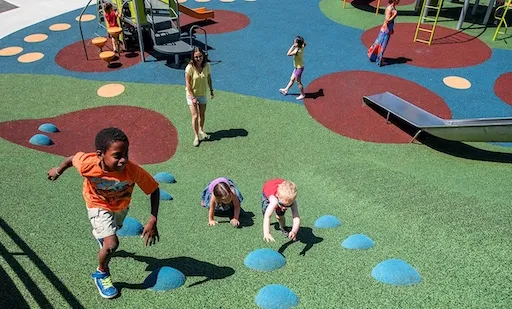 Pour in Place Rubber Play Area Flooring