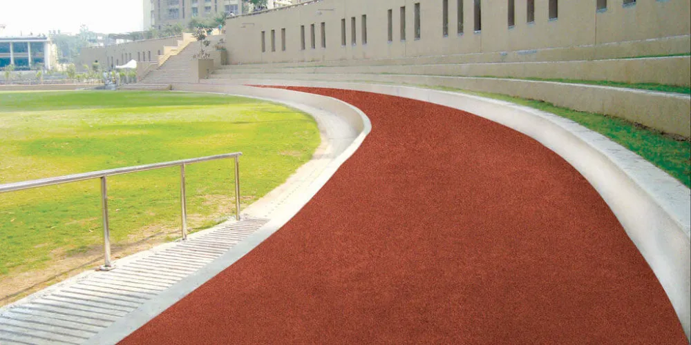 SBR + EPDM Jogging Track