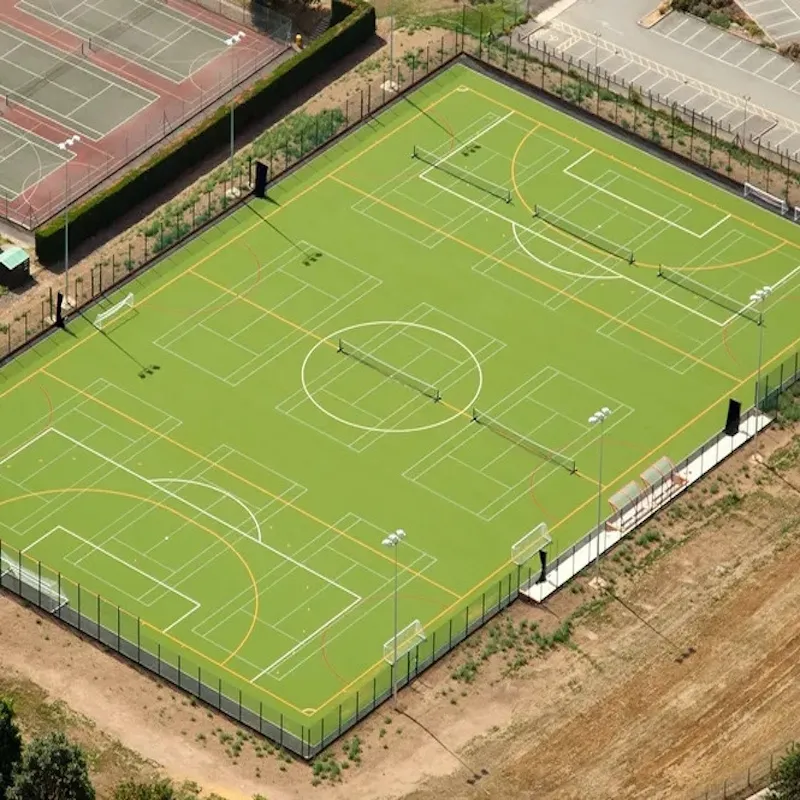 Sand-Dressed Hockey Turf