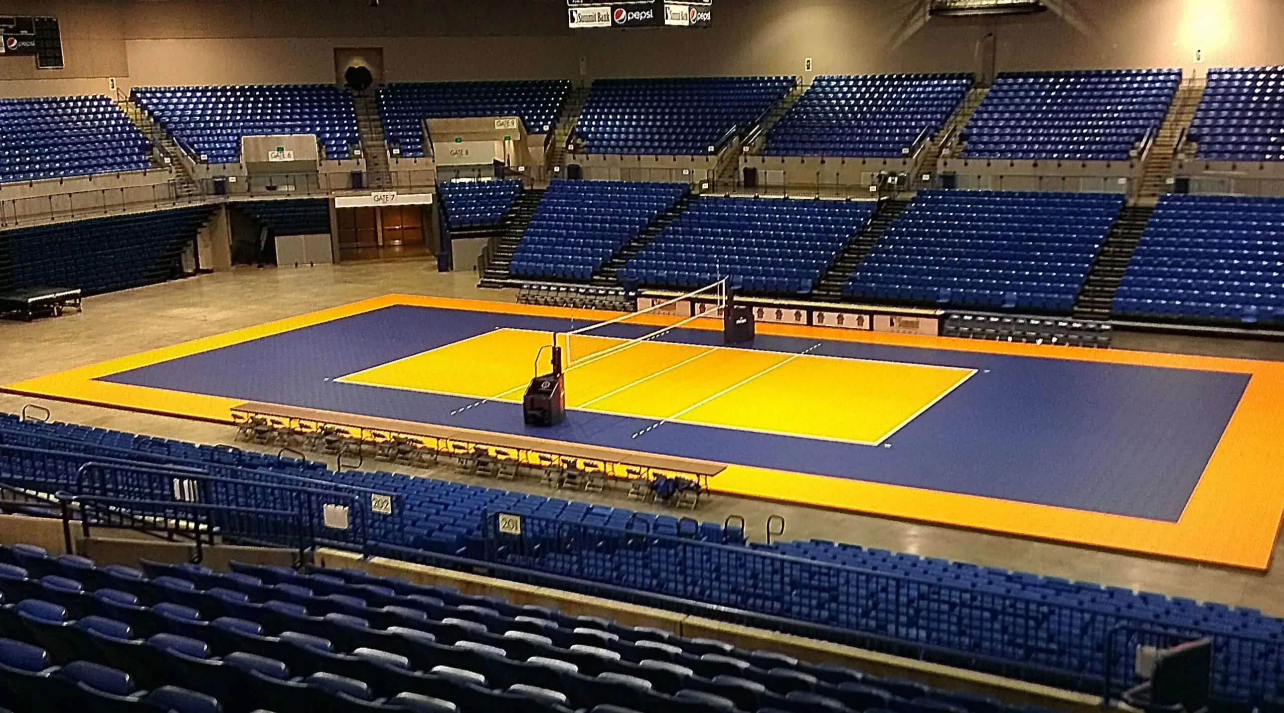 Volleyball Court-Flooring Services Pakistan