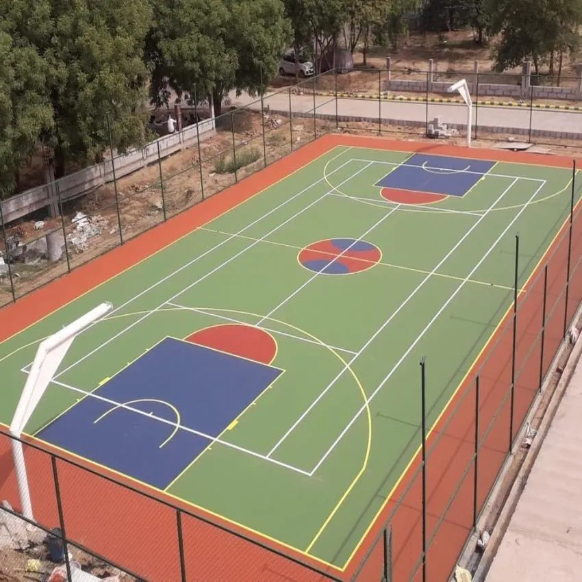 Acrylic Basketball Court Flooring