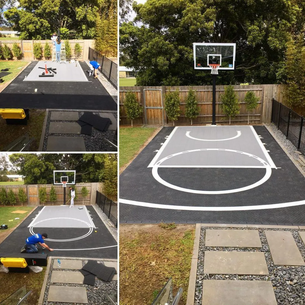 basketball court flooring services pakistan