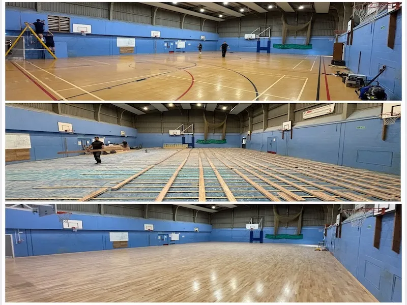futsal court flooring services