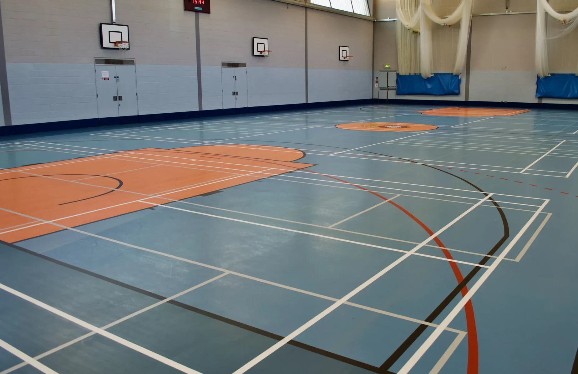 Karachi School Court PU Flooring
