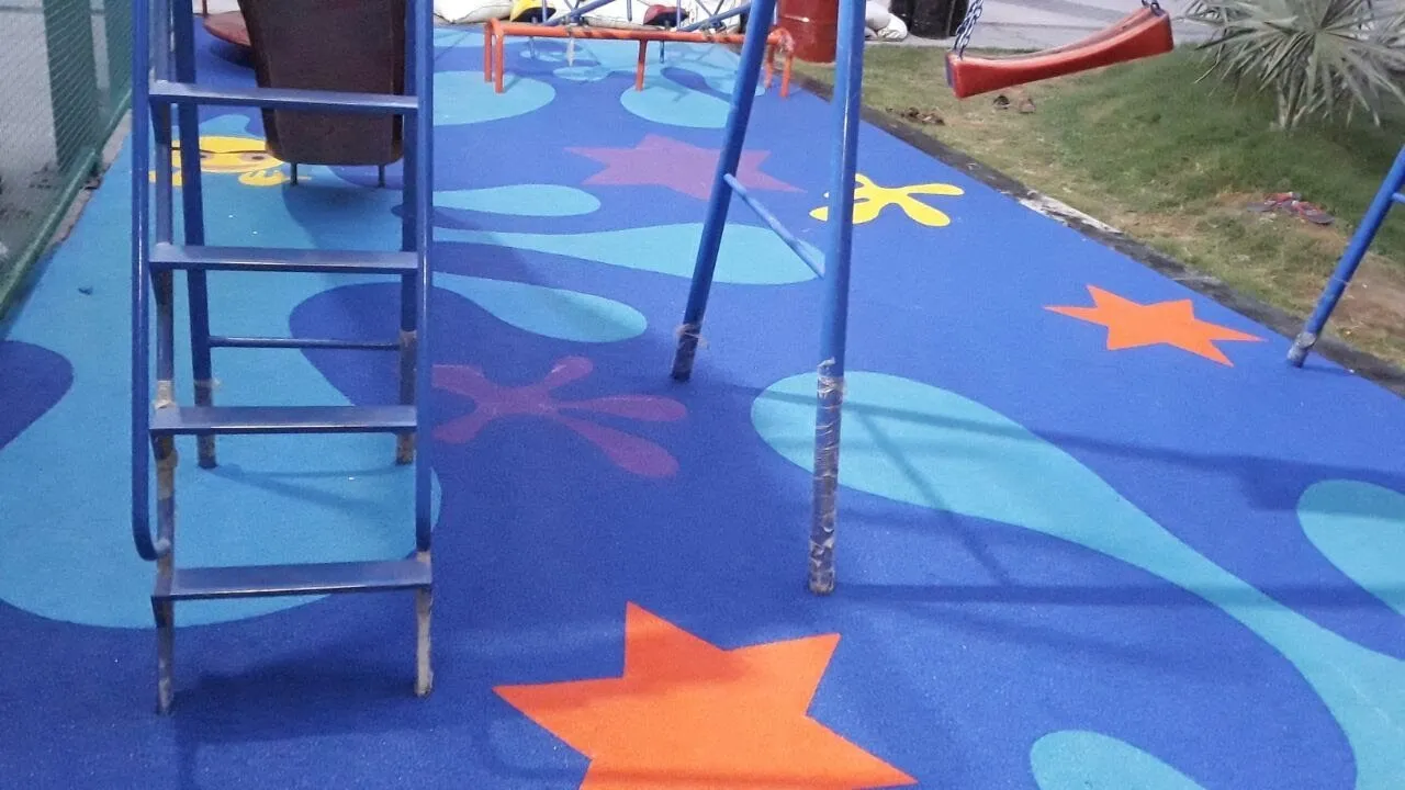 rubber kids playarea flooring services pakistan