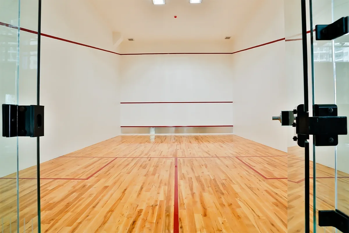squash court flooring